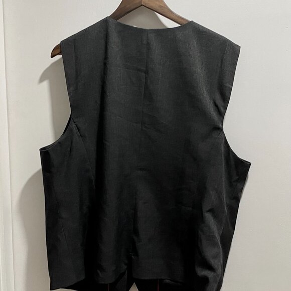 Design Collective Fitted Heritage Preppy Office Academia Lined Button On Vest XL - Picture 2 of 8